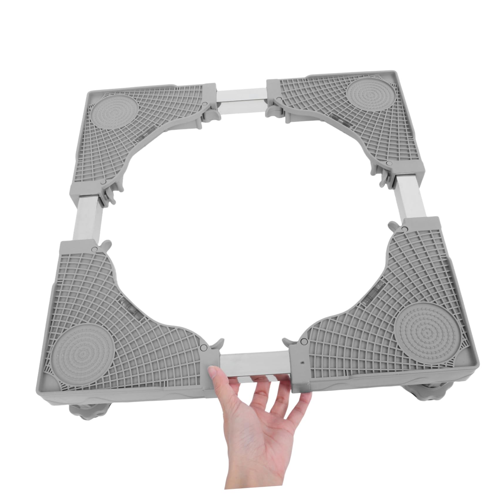 Amosfun Base Lavadora Ajustable Soporte Antivibración Pedestal Para Refrigerador