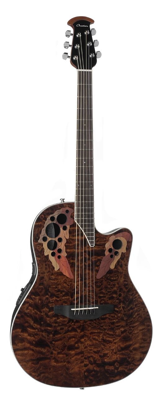 Amazon | OVATION CE48P-TGE-G Celebrity Elite Exotic Super Shallow 