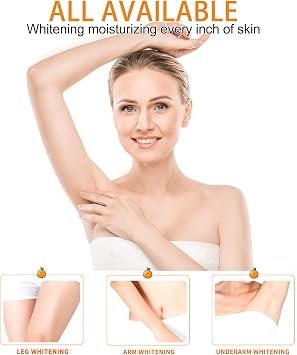 Underarms Whitening Cream, Body Cream, Underarm Cream for Dark Skin, Moisturizing, Hydrating and Reduce Odor, Skin Lightening for Underarm, Armpit, Knees, Elbows & Legs (60ml)
