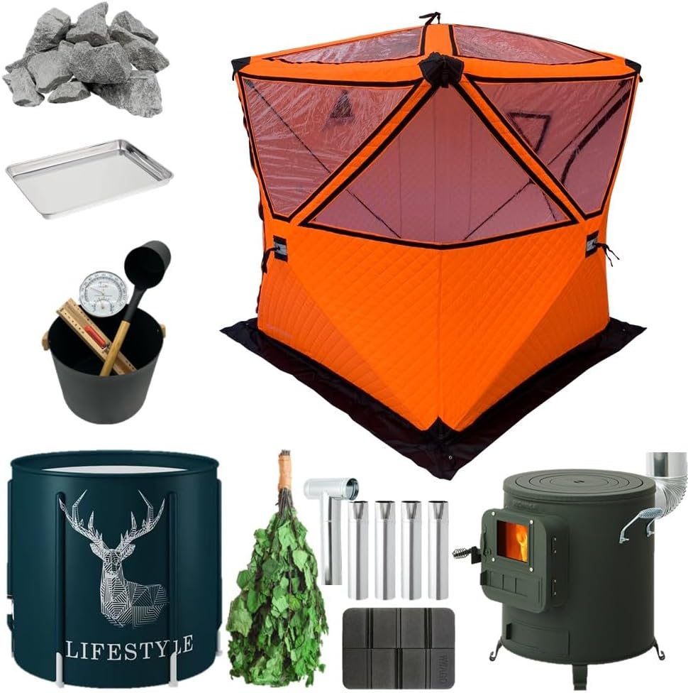 サウナテント pastoral nomad（オレンジ） 【公式通販】