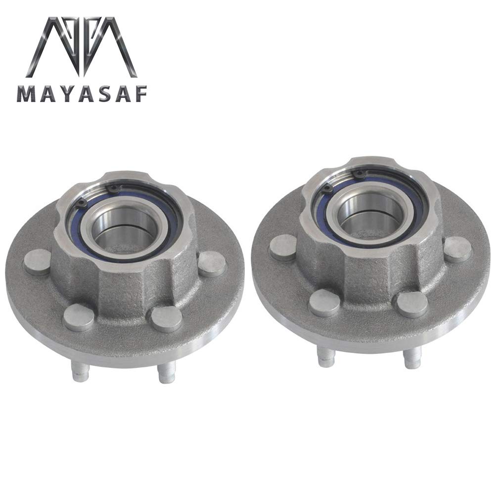 MAYASAF 515032 [2 Pack, RWD Only] Front Wheel Hub Bearing Assembly Fit 1999-2003 for Dodge Durango 1997-2004 for Dodge Dakota, RWD 2-Wheel ABS Models Only (2 PCS)