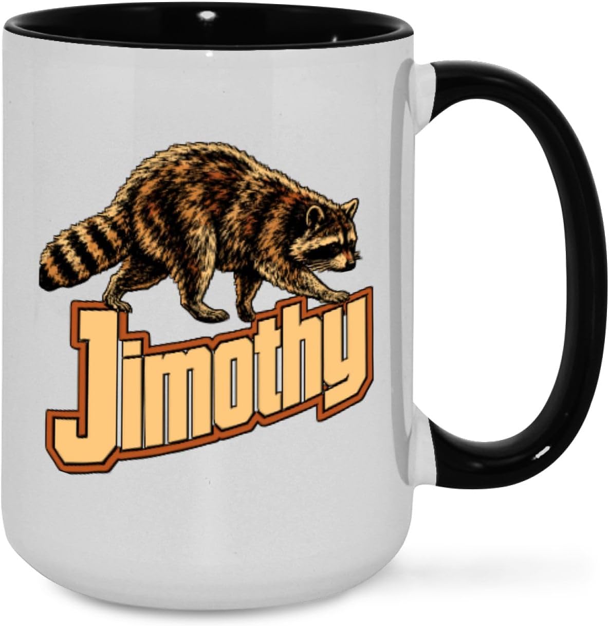 Jimothy Viral Raccoon travel tea mug for Dad 15oz