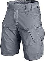 Vista 7 de Pantalones cortos tácticos para hombre, con bolsillo, casual, sueltos, para correr, atléticos