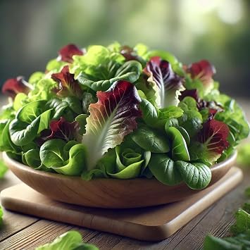 Seeds Baby Lettuce Vitamin Mix/Indoor Balcony/Non GMO/Heirloom