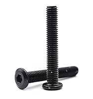 Vista 9 de binifiMux 20pcs M6 x 0.591 in Remache Negro Avellanado Socket Cap Allen Tornillos Remache Tornillos Muebles Conexión 304 Acero Inoxidable