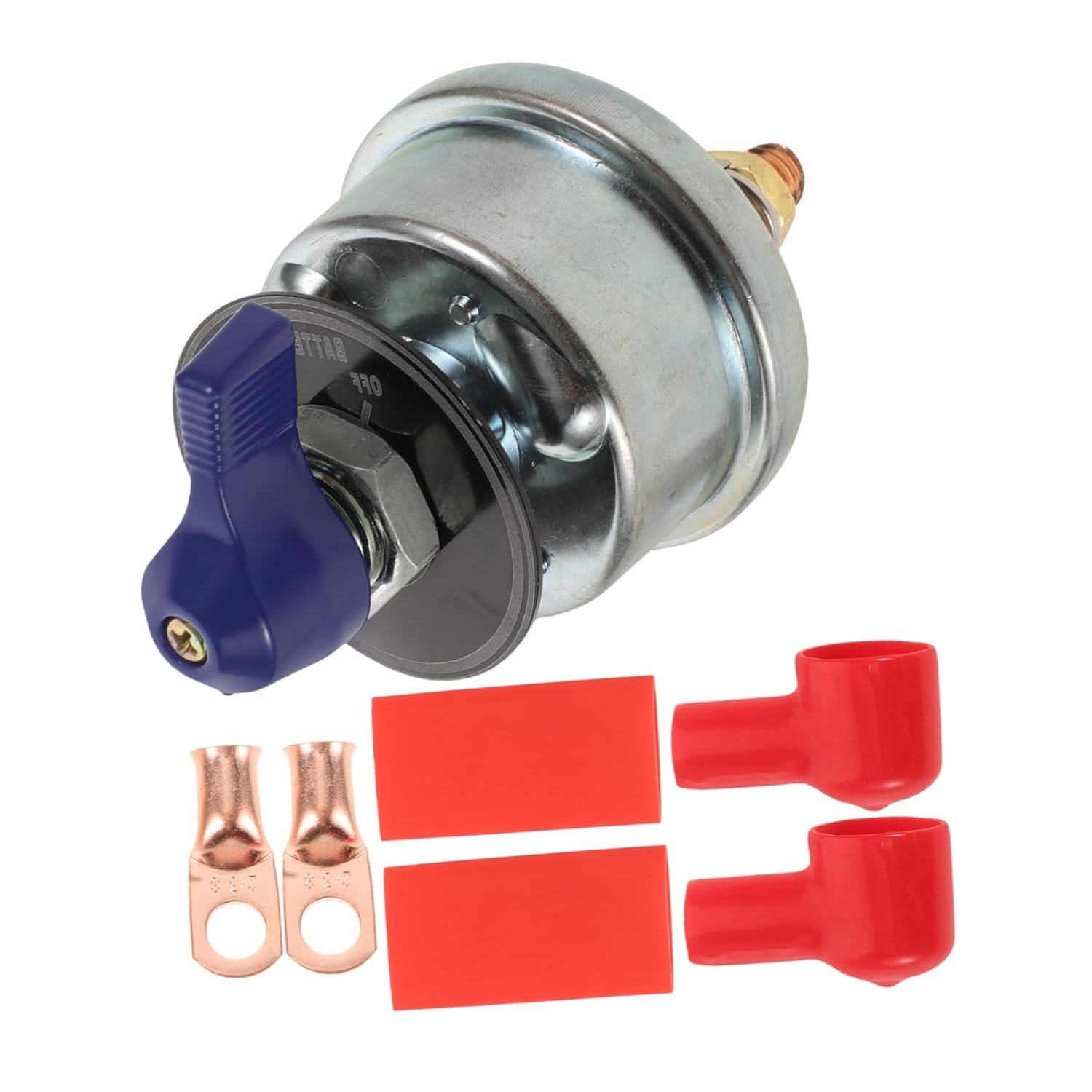 Zerodeko Heavy Duty Battery Disconnect Switch for Applications Leak Design for Boats and Yachts Power Cut Isolator for Rv and Automotive Use