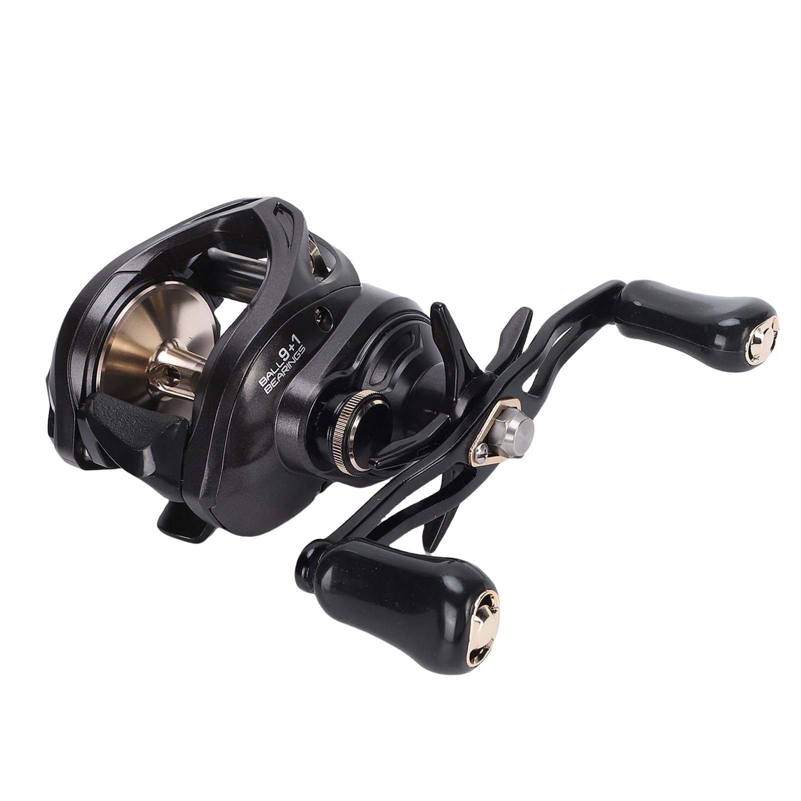 Prawy Uchwyt Baitcaster 16KG Hamulec |Lekki Kompozytowy Kołowrotek na Przynęty do Połowów Słodkowodnych w Słonej wodzie. Gotowy do Dalekich Rzutów