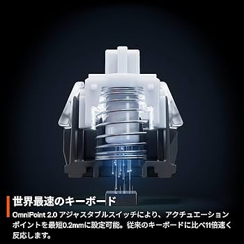 Amazon.co.jp: SteelSeries ゲーミングキーボード ミニサイズ Apex Pro