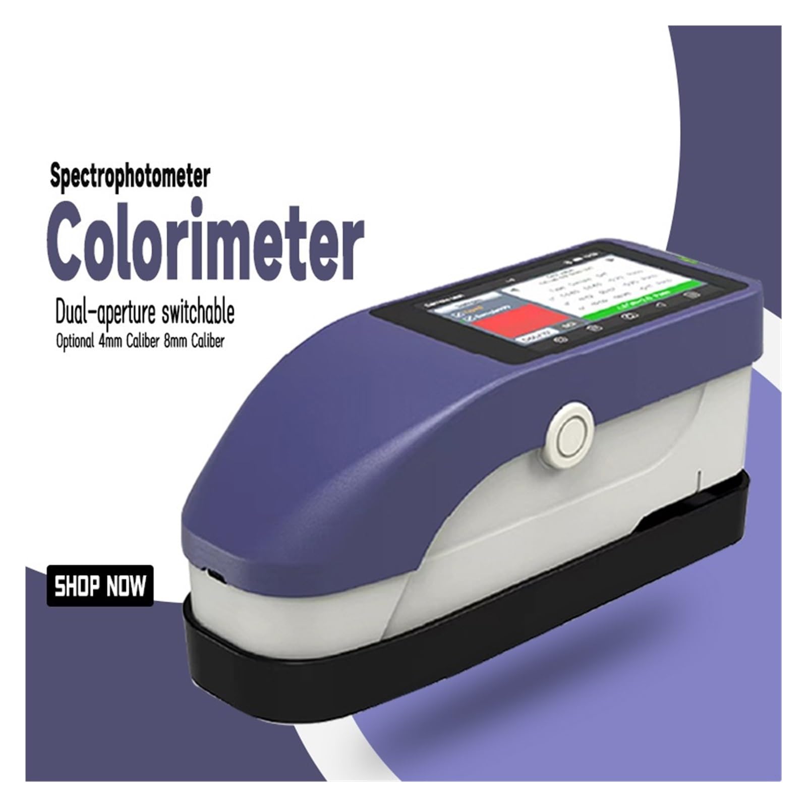 Espectrofotómetro, Espectrofotómetro Portátil Con LED De Espectro Completo Para Una Medición Precisa Del Color