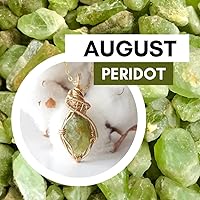 Vista 66 de NEW Designs by Nature Gems Handmade Fire Opal Necklace, October Birthstone Jewelry, With 24 Inch Silver Plated Chain, With a Gift Box, Handmade in