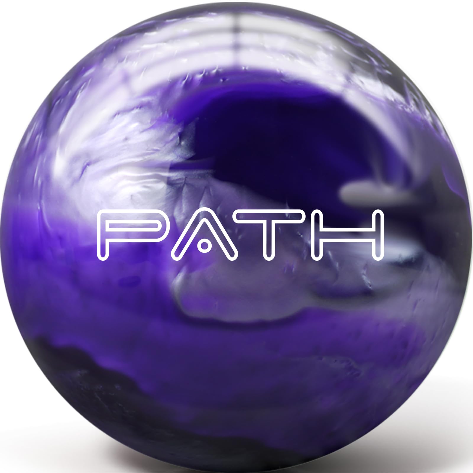 Pyramid Path Bowlingball aus Polyester, anpassbar mit Bohroptionen