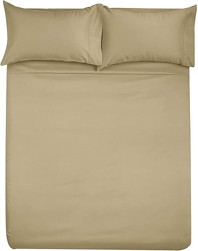 Vista 31 de Juego de sábanas de microfibra para caravana, 70 x 80 pulgadas, tamaño Camper King, color azul claro sólido, sábanas para campistas, caravanas