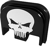 Vista 2 de Cubierta trasera deslizante para Glock Gen 1-5 – Rowe Skull – para Glock G17 G19 G21 G22 G23 G24 G26 G27 G29 G30 G31 G32 G33 G34 G35 G36 G37 G38 G38