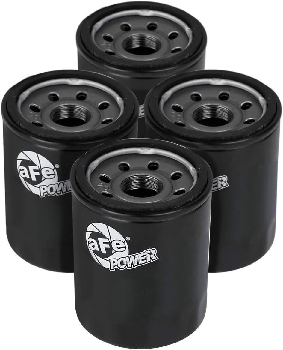 aFe Power Pro GUARD HD Oil Filter (4 Pack) GM Silverado 1500 19-20 L4-2.7L (t) 44-LF047-MB