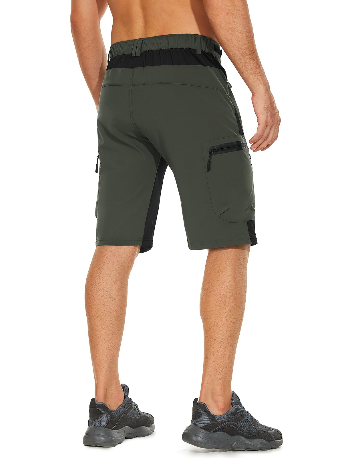 Cycorld Pantaloncini MTB Uomo, Pantaloncini Ciclismo Biciclette, Bici MTB Pantaloni Traspirante Shorts per Ciclismo