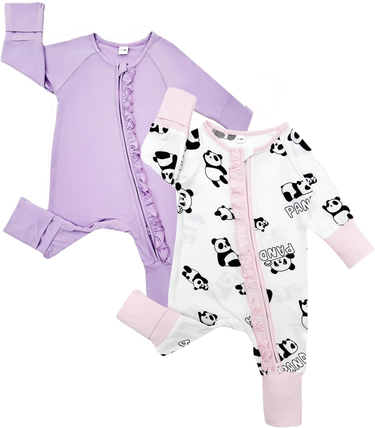 Bow Dream Baby Bamboo Rayon Romper Girl Footless Viscose Newborn Infant Footie Mitten Cuffs Toddler Boy Clothes