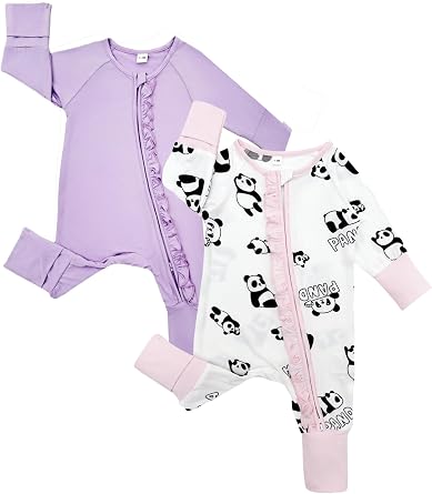Bow Dream Baby Bamboo Rayon Romper Girl Footless Viscose Newborn Infant Footie Mitten Cuffs Toddler Boy Clothes