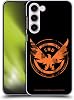 Head Case Designs Officially Licensed Tom Clancys The Division Logo Black Key Art Hard Back Case Compatible with Samsung Galaxy S23 5G