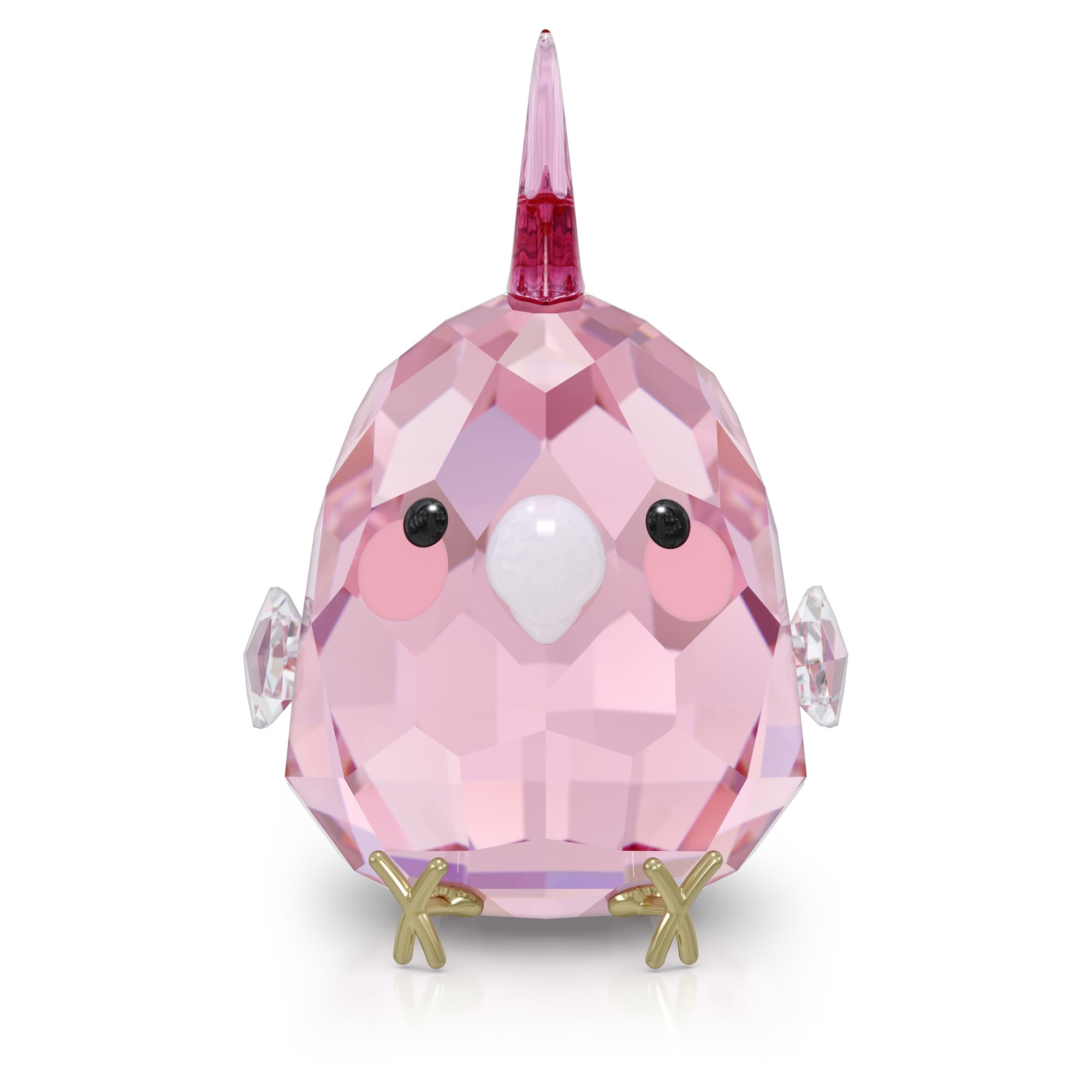 Swarovski All You Need Are Birds 5644846 - Cacatua con cristalli di colore rosa, 2,8 x 3,3 x 4 cm