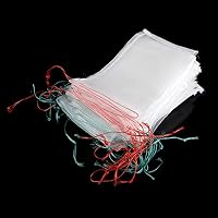 Vista 7 de Bolsas de protección de frutas de 6 x 10 pulgadas, bolsas de malla de nailon, bolsas de barrera para plantas de jardín, frutas, flores, proteger