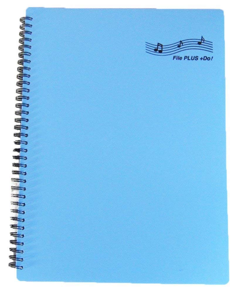 FILE PLUS DO Folder for Musicians, Sheet Music Folder, Band Folder