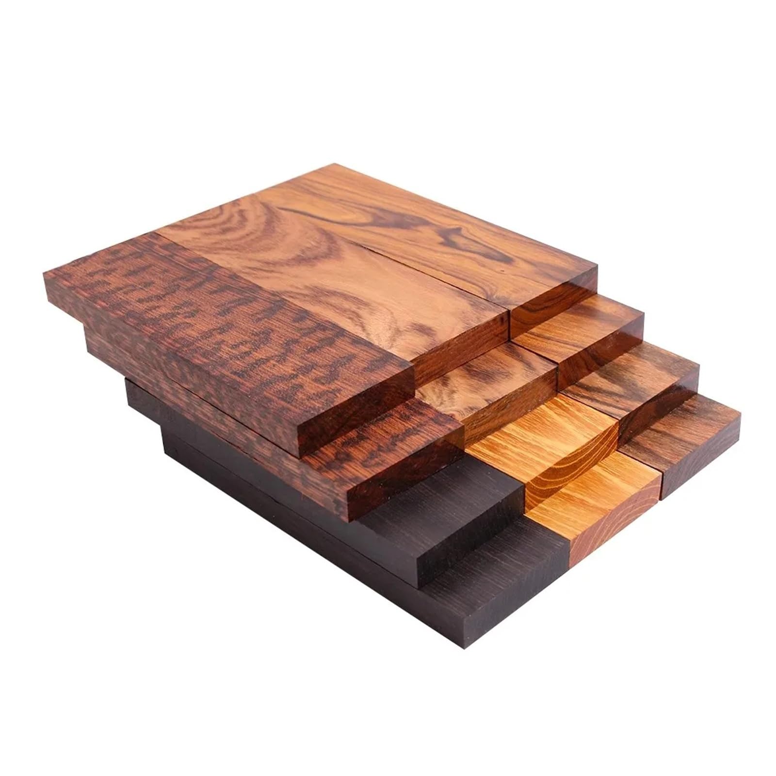 Rzeźba w drewnie, dopasowana, rękojeść noża z naturalnego drewna, materiały do produkcji 1 pary drewnianych patyczków (fioletowe serce, 120 x 40 x 10 mm)