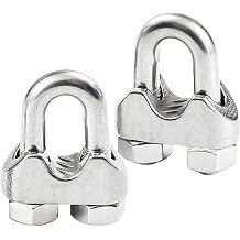 Tel Halat Kelep esi 2-30mm, 2 Paket Kablo Klipsi Kelep esi, Paslanmaz  elikM20 2pack