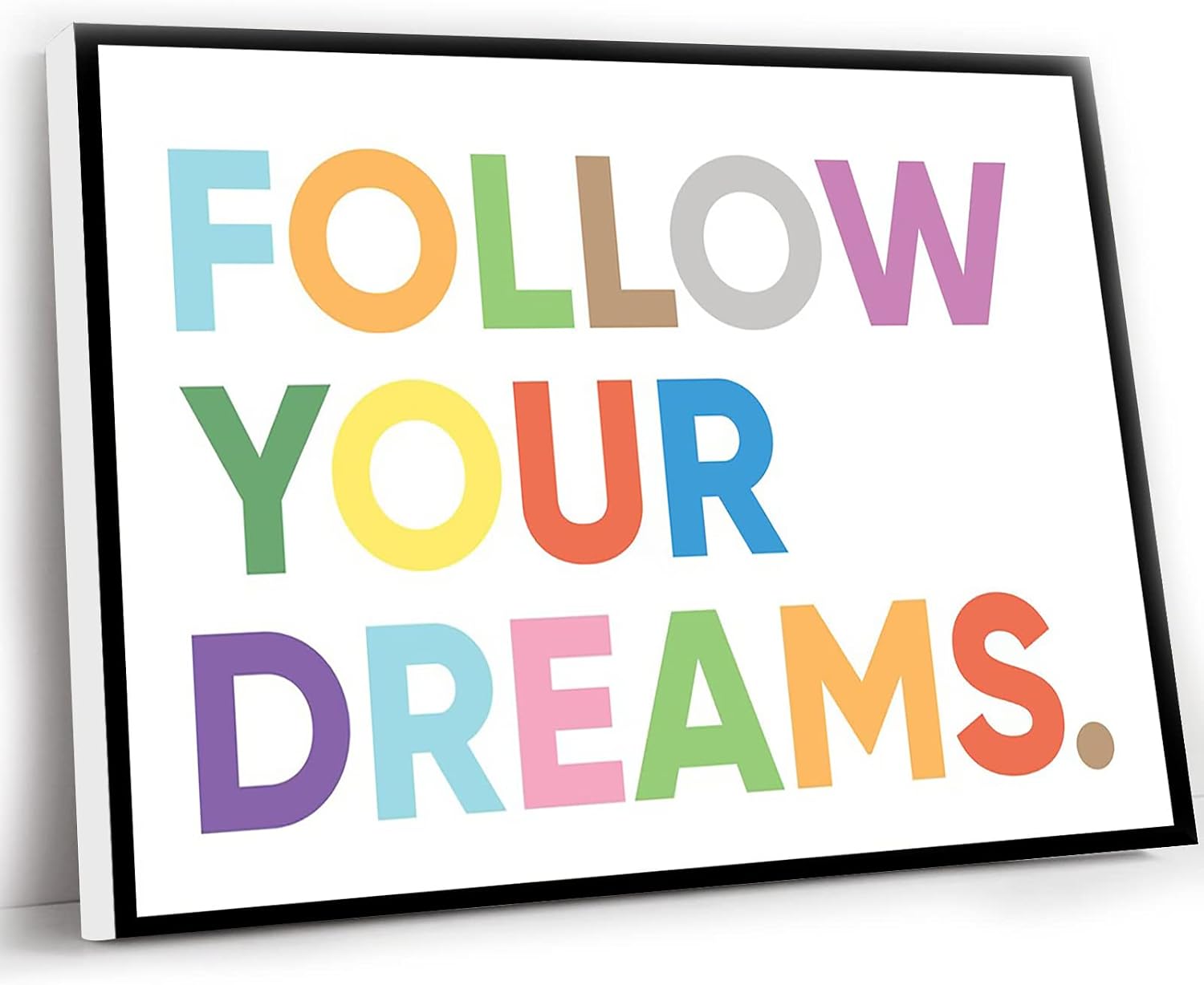 Nursery Girl Wall Art,Baby Room Wall Decor,Fantastic,Nursery Print,Printable Wall Art,Quote,Kids,Positivity,Playroom Sign,Entryway,Home Decor,Living Room,Colourful,12x16 Inch Framed Wall Art