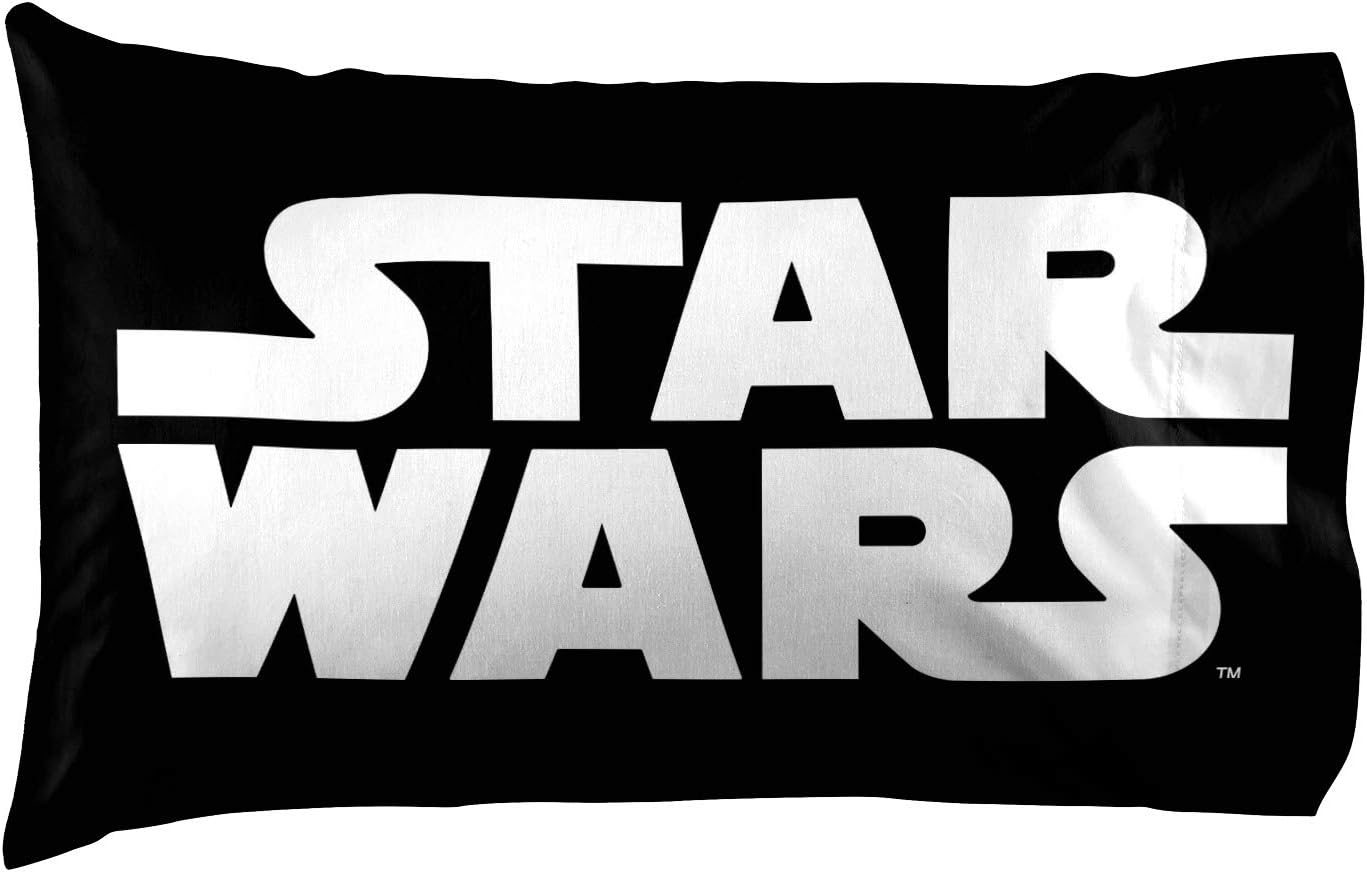 Jay Franco Kids Sheet Set with Fitted, Flat Sheets & Pillow Cover - Ultra-Soft Bedding with Pillowcase for Room Decor, Multi - Star Wars, 4 Piece Full