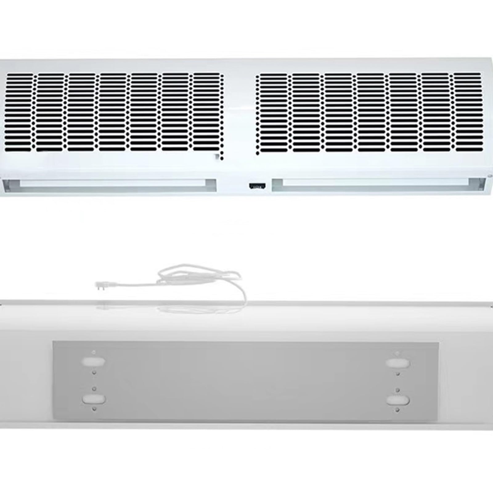 Cortina de Aire Comercial de bajo Ruido con Control Remoto, Cortina de Aire for Puerta, Aislamiento de Almacenamiento en frío, Comodidad Natural del Viento(90cm(35.4inch))