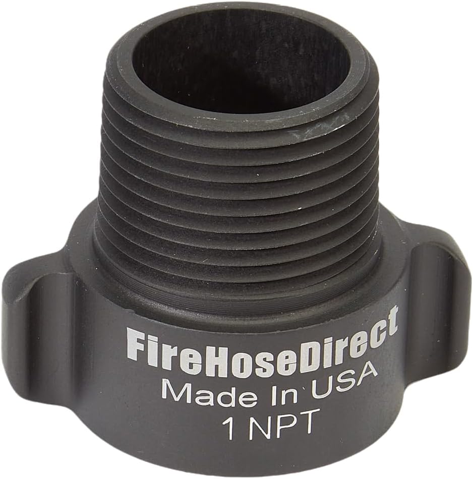 Aluminum GHT Female to 1" Male NPT Hose Adapter