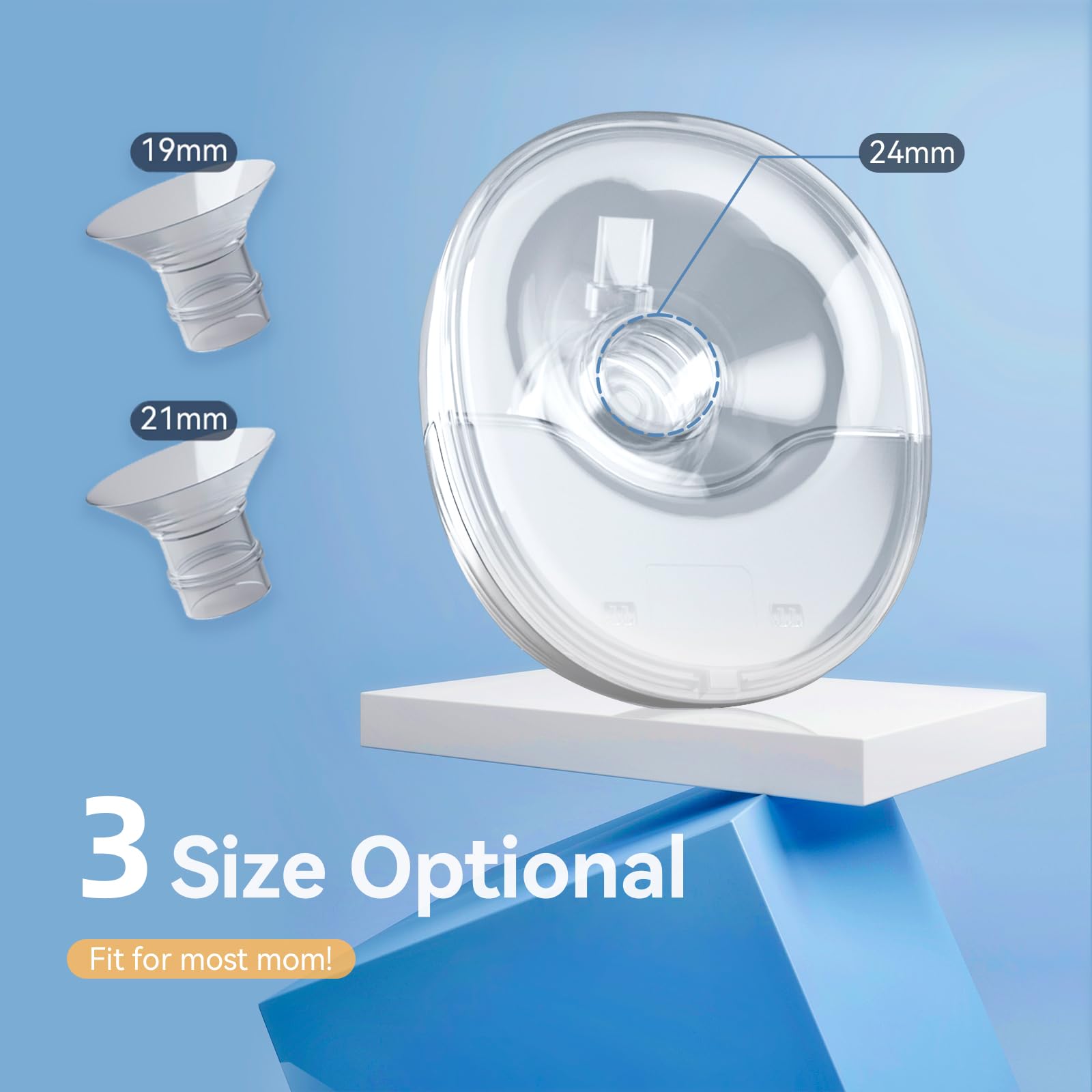 Breast Pump Hands Free Mobile Style | M6, Wearable Breastfeeding Pump Ideal Rhythm for More Milk