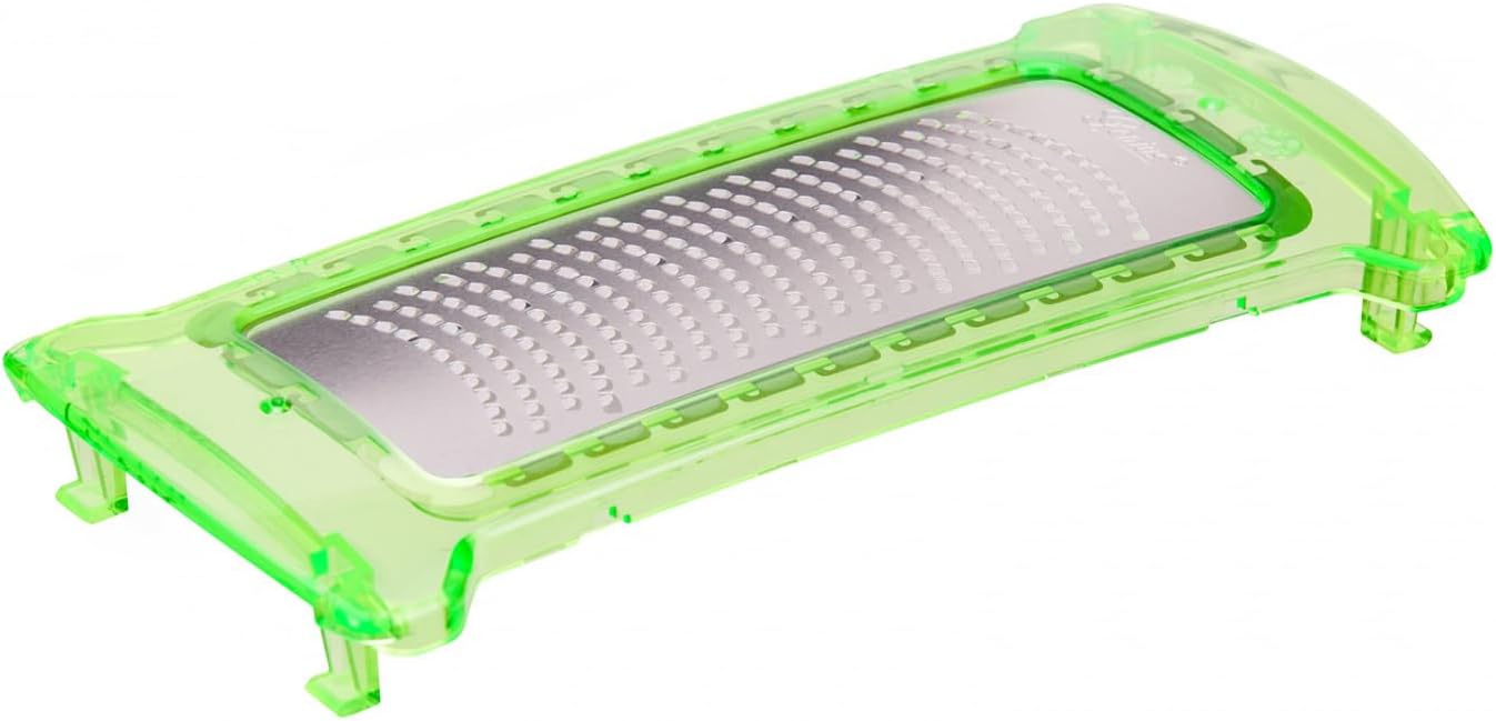 Genius Nicer Dicer Speed Set 9-delige multischaaf, groentesnijder, groenteschaaf met 3 inzetstukken, snijgoedhouder en opvangbak 550 ml, parmezaanrasp, juliennerrasp en V-schaaf, zilver