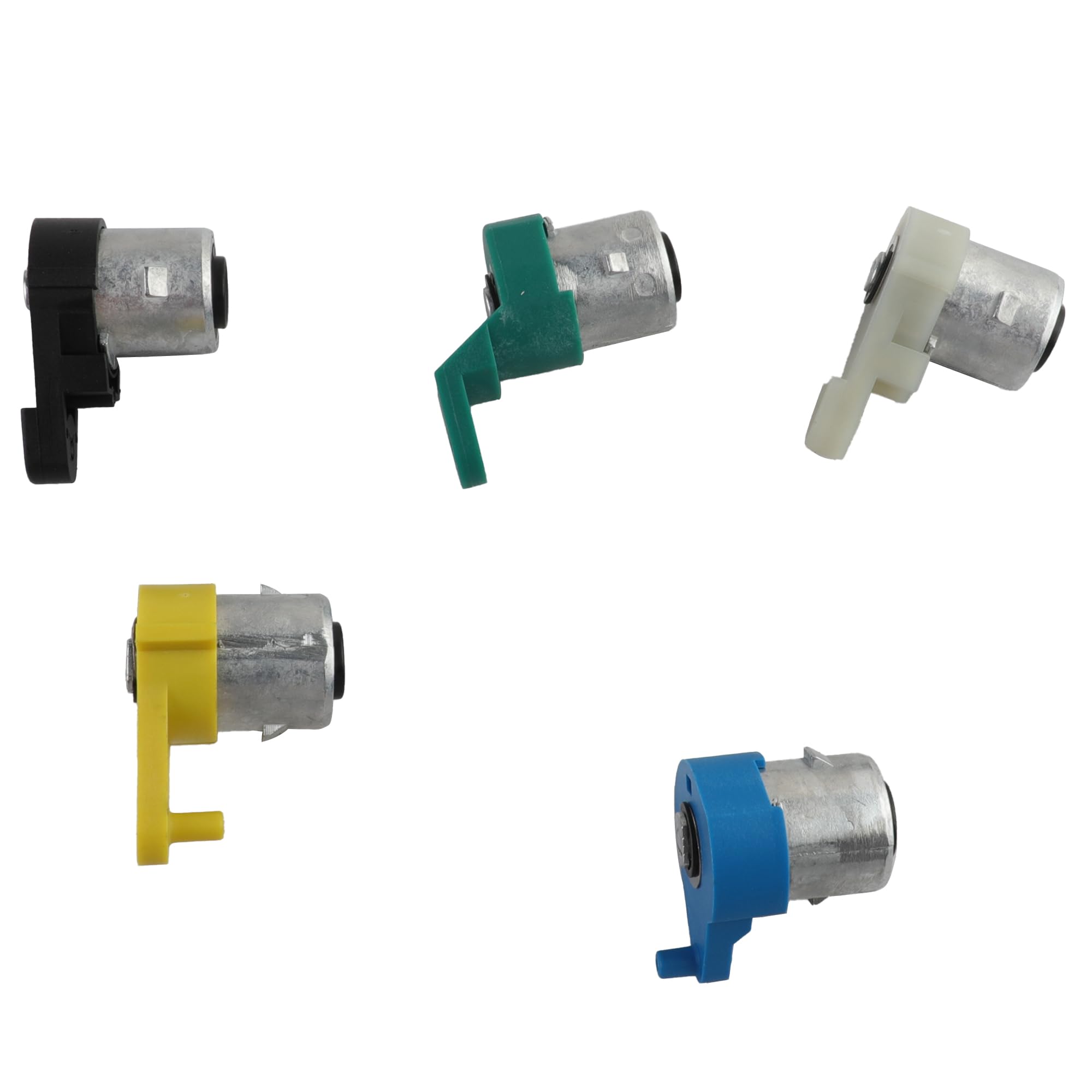 YAOPEI Lot de 5 Serrures de Porte pour Kangoo 1 Nissan Kubistar avec 2 Clés Avant Gauche Droite Latérale Arrière Battante Droit Interrupteur d'allumage 7701472590