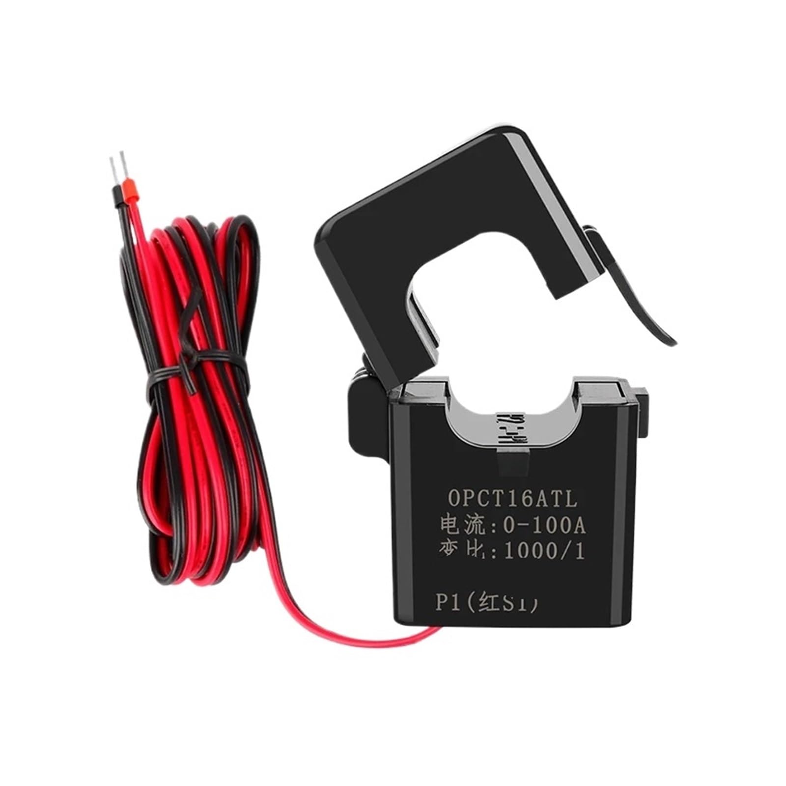 SHIHUANI Current Transformer OPCT16AL Split Core Current Transformer 5A 2.5mA 5mA 50A 50mA 25mA 100A 100mA 50mA 40mA 33.33mA Clamp Sensor AC Clamp(OPCT16AL 100A-40mA)