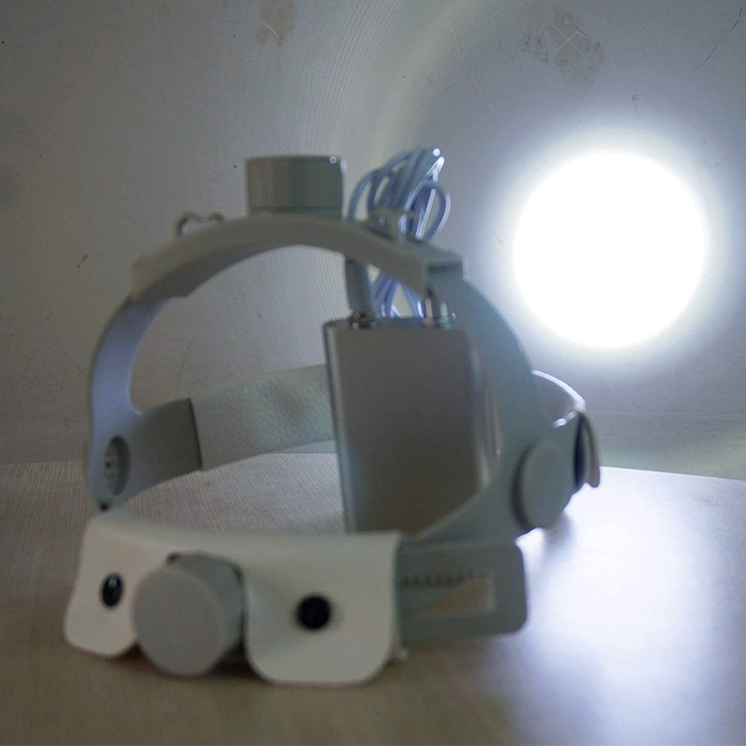 Lenti di ingrandimento dentali, Lenti binoculari per Dentisti, chirurgiche, mediche, 2,5X/3,5X, Lenti di ingrandimento montate sulla Testa, con Lampada Frontale a LED + s