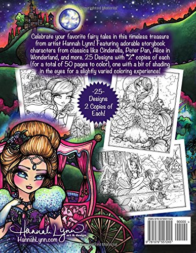 Fairy Tale Princesses & Storybook Darlings Coloring Book
