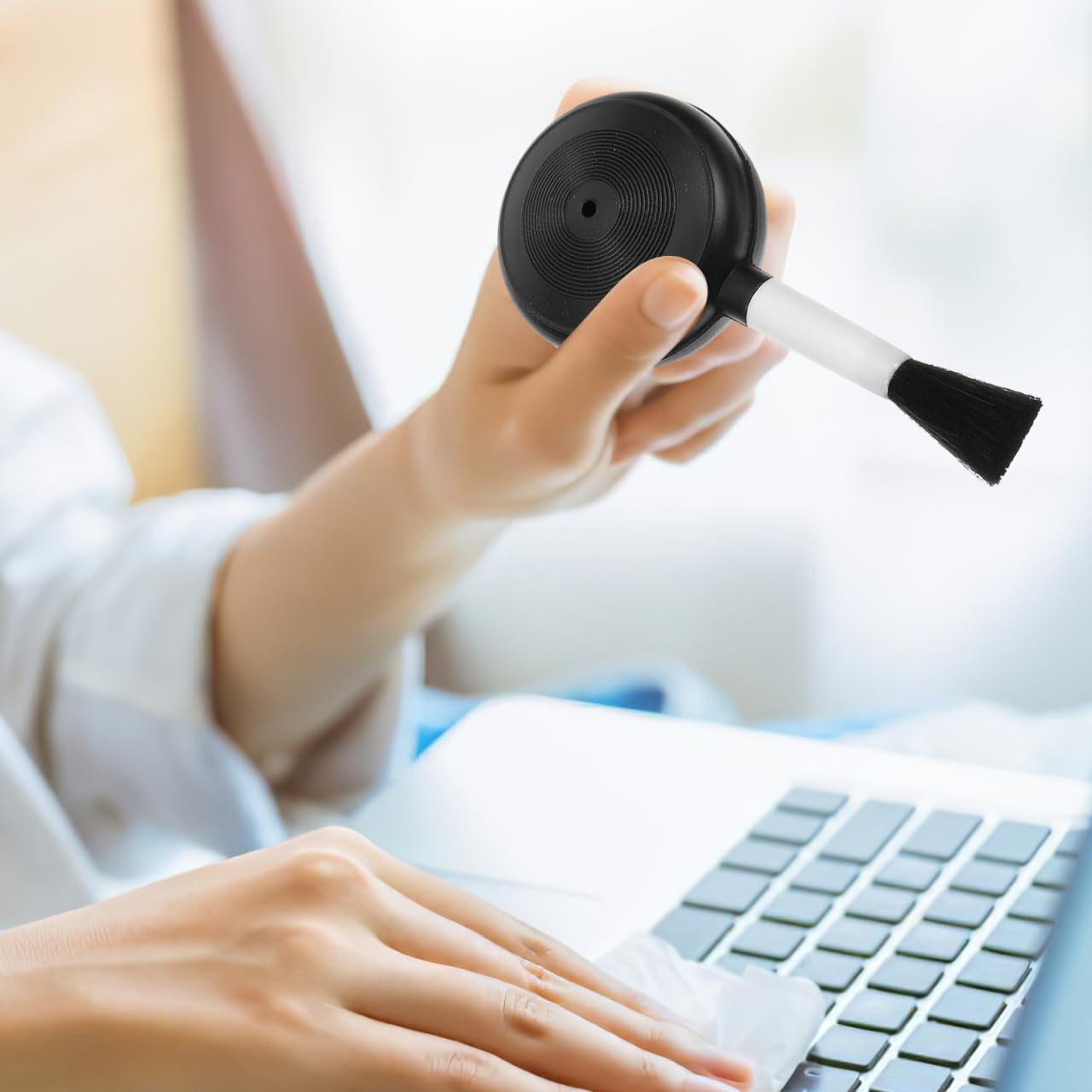 Reiniger Pc-reinigungsgebläse Staubgebläse Mit Weicher Bürste Für Sensor-reinigungsset