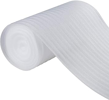 E Care EPE Foam Sheet Roll 3 mm Thickness for Craft & fragile item Packing & Cushioning (1 Feet x 1.4 Mtr, White) (Pack of 10 sheets)