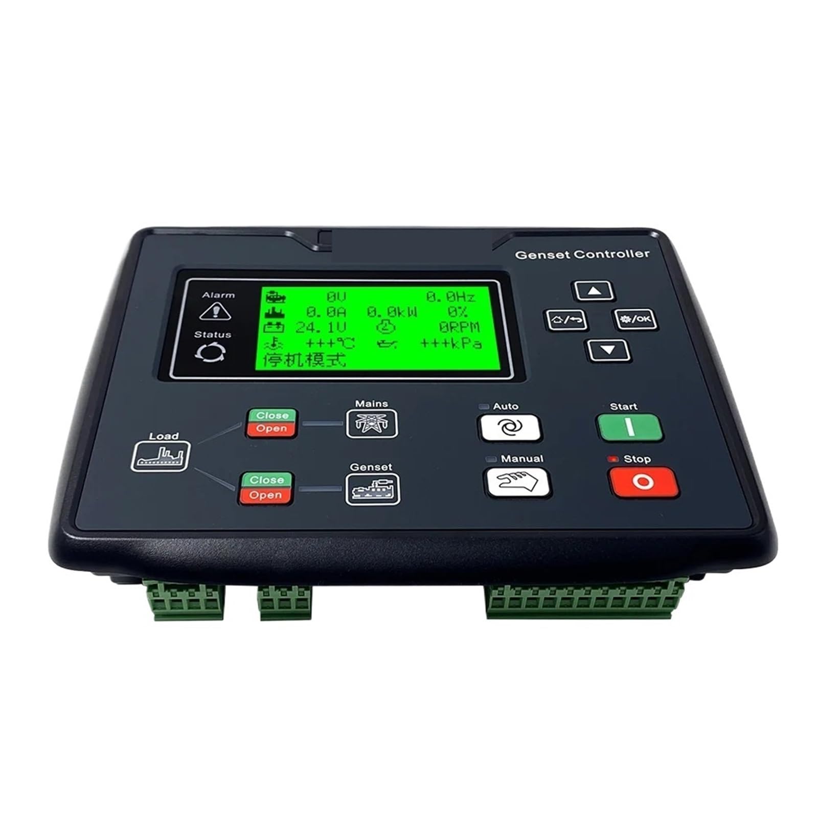 Jdilfunu Hgm6120n Auto Start Generator Controller Amf Control Module Panel Genset Parts Optional Monitor 1Pcs