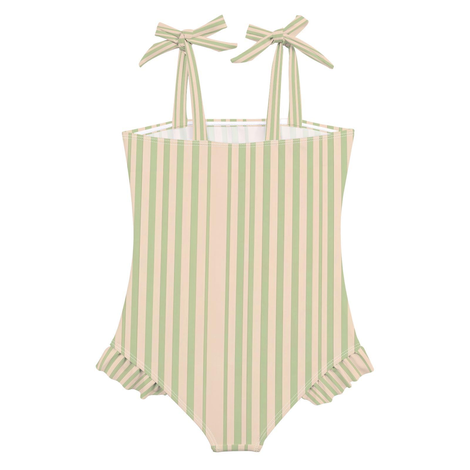 FRODOTGV Costume da bagno intero ad asciugatura rapida, costume da bagno estivo da spiaggia per bambine