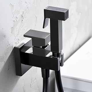 Comprar IMEX - Grifo Bidet para WC Empotrado | Ducha para Water con Agua Fria y Caliente | Ducha Higiénica para Inodoro con Rociador Bidet | Griferia Sustituto de Bidet | Serie Irlanda | Color Black Gun Metal