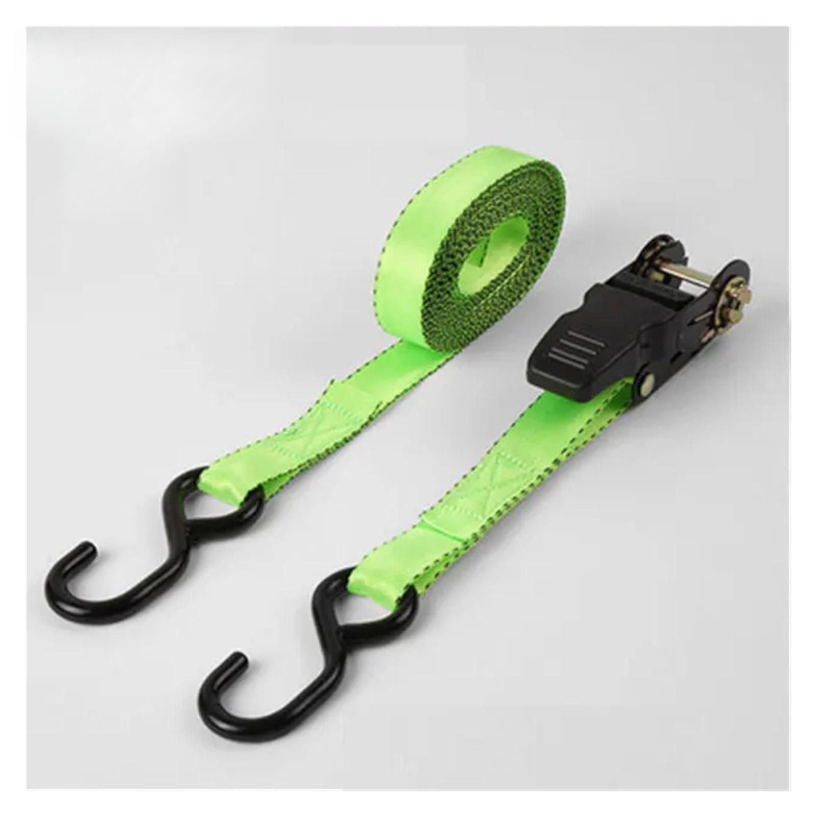 Tie Down Strap, 5M Heavy-Duty Ratchet Tie Down Strap for Car and Motorcycle - Strong Cargo Lashing Rope for Lugga and ar(E)