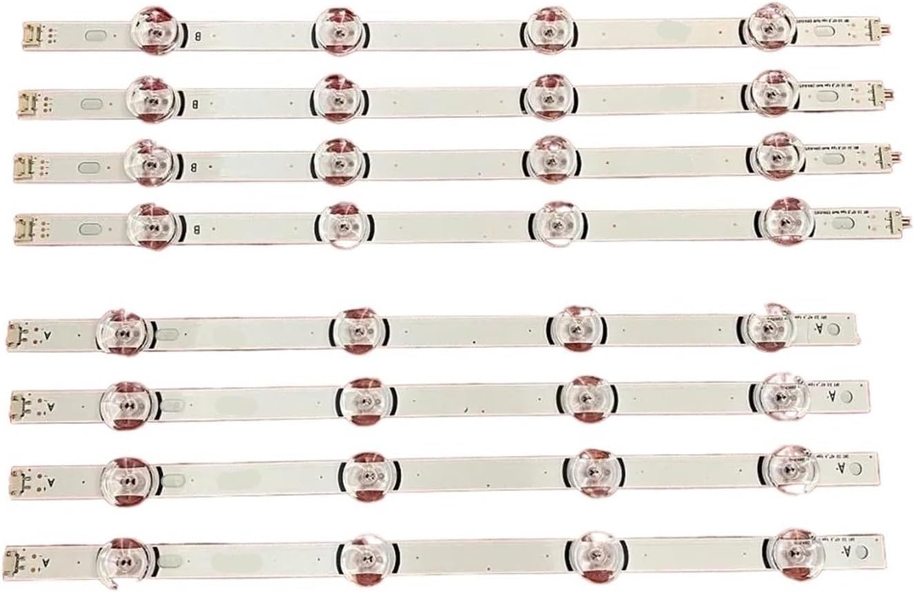 Strip Compatible with 42LF561V 42LF5850 42LF652V 42LB658V 42LB5500 42LB5800 42LB656V 42LB620V 42LF560T 6916L-1710B 1709B 1710A 1709A(4set for 4 TV)