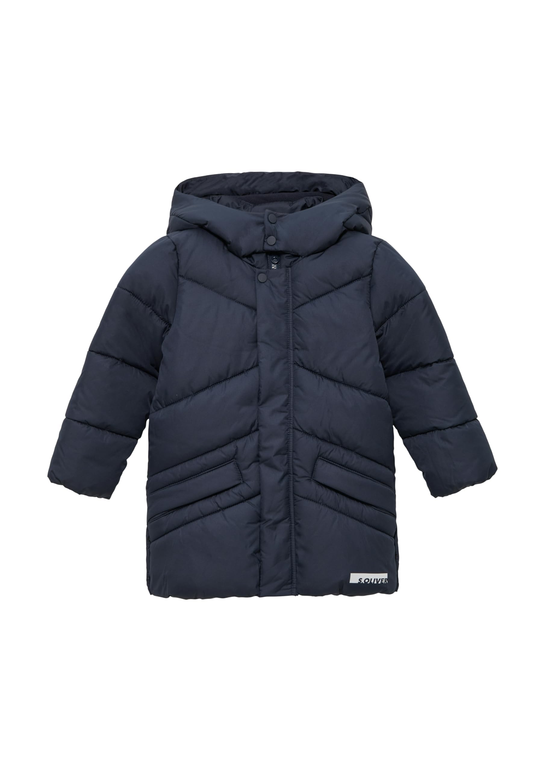 Jungen 2159129 Steppmantel mit fixierter Kapuze