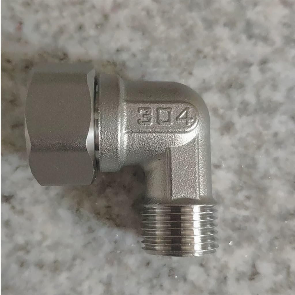 Stainless Steel Pipe Fittings,Stainless Steel Elbo Stainless steel pipe fittings,stainless steel elbow,304 Stainless Steel 90° Elbow Connector, 3/4" To 1/2" Female To Male Threaded Reducer Union Elbow
