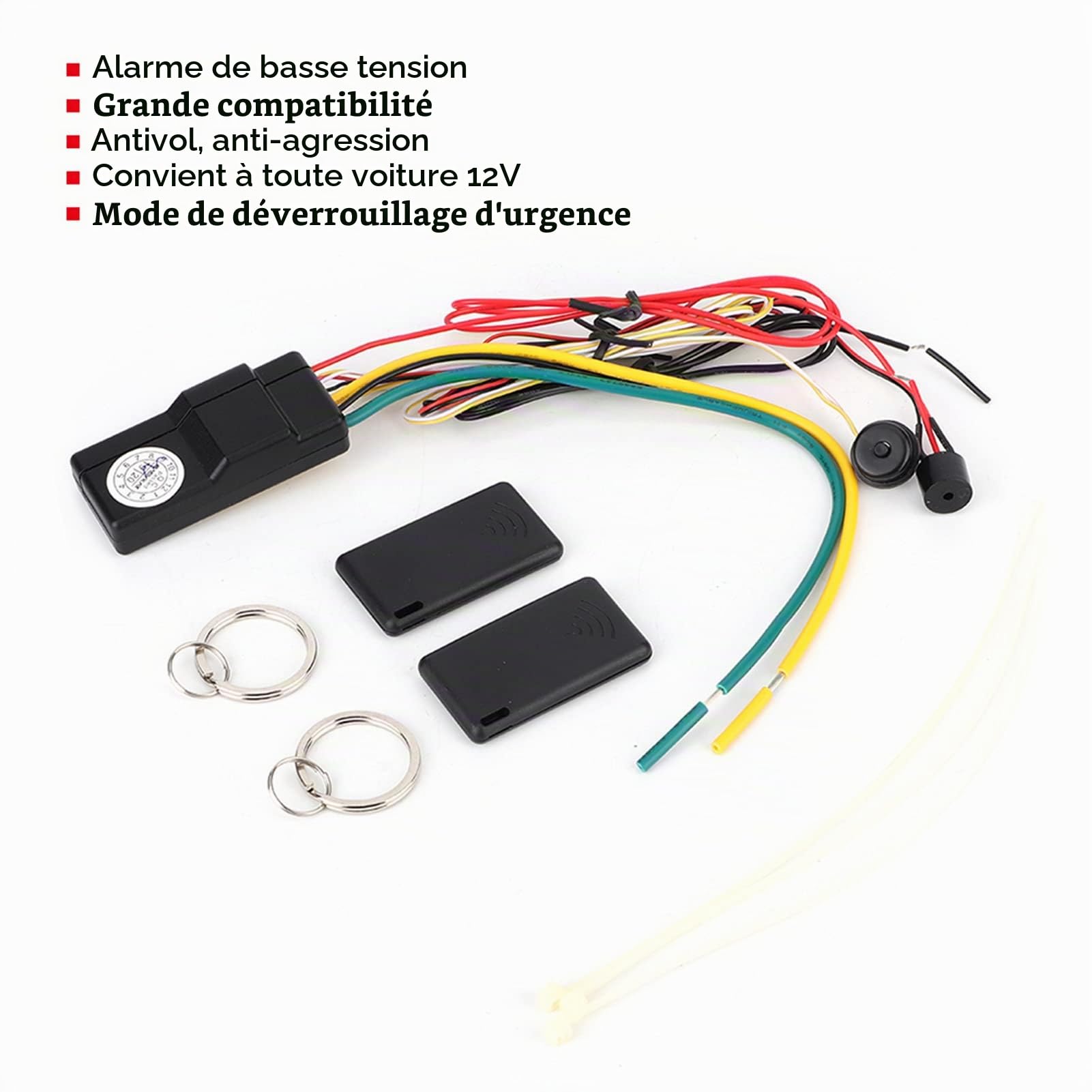 Anti-démarrage Automatique, Anti-vol, Double Dissimulation Forte, Anti-démarrage, Anti-démarrage Sans Fil, Verrouillage du Moteur De Voiture, Anti-détournement, Alarme Intelligente De Voiture Aut