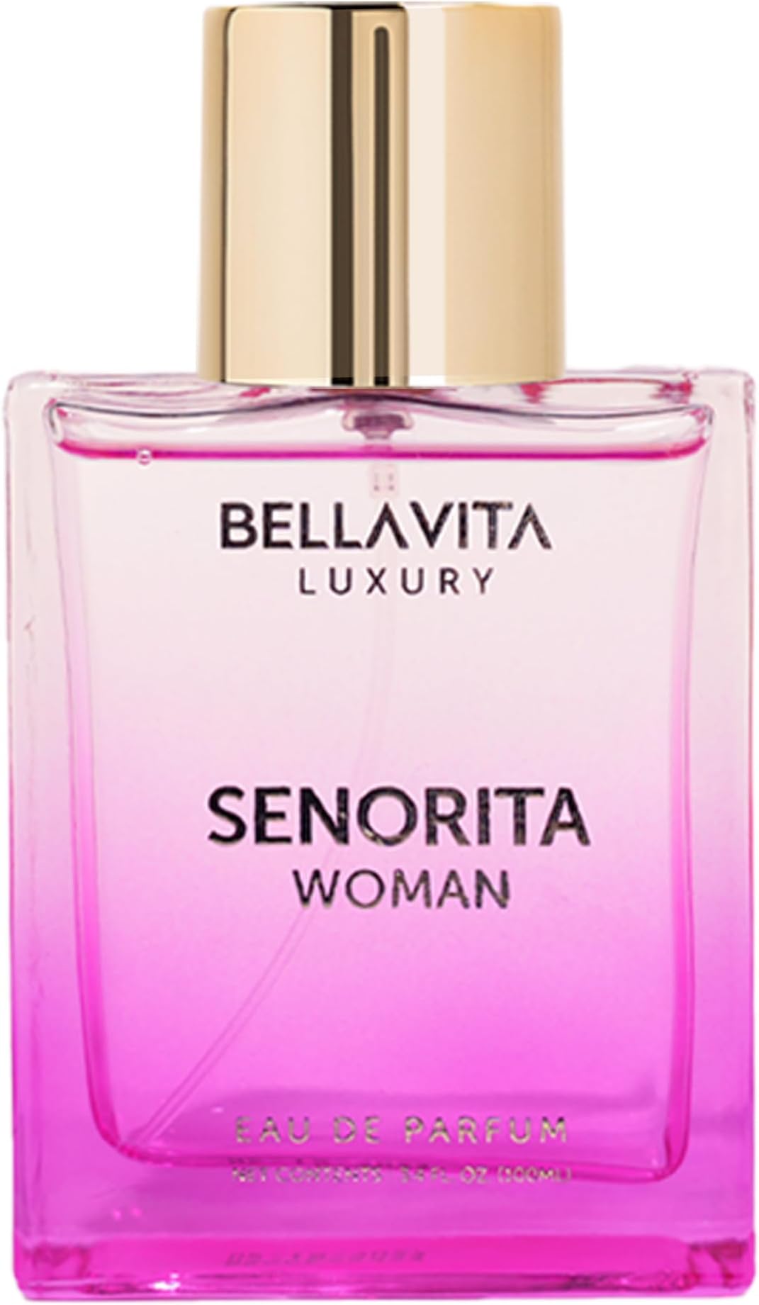 Bella Vita Luxury BellaVita SENORITA Woman EDP – Long-Lasting Floral & Fruity Women's Premium Perfume, Ideal for Indian Weather | Yuzu, Lotus, Magnolia, Musk | Perfect for Day Events, 100ML
