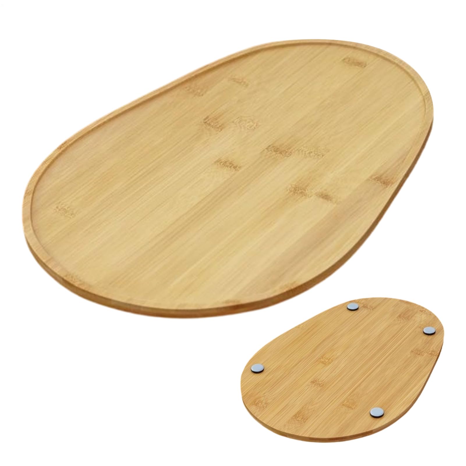Alfombrilla deslizante para batidora que absorbe los golpes con base de madera
