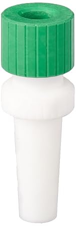 Chemglass CG-1048-04 Series CG-1048 Inlet Thermometer Adapter, 10/18 Inner Joint, Use with Joint Sizes 10/18-10/30, PTFE